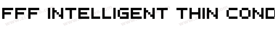 FFF Intelligent Thin Condensed字体转换
